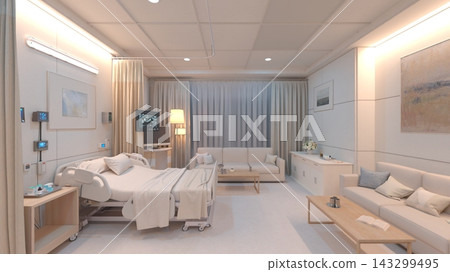 Hospital room Hospital room 143299495