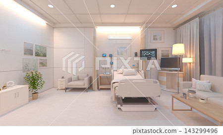 Hospital room Hospital room 143299496