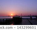 Sunset over Akashi 143299601