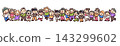 A large group of children 143299602
