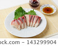 Yellowtail sashimi 143299904
