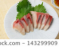 Yellowtail sashimi 143299909