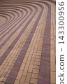 A brick staircase. A scene of a brick staircase near Ohama Park in Sakai City, Osaka Prefecture. 143300956