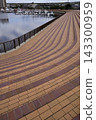A brick staircase. A scene of a brick staircase near Ohama Park in Sakai City, Osaka Prefecture. 143300959