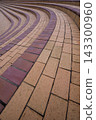 A brick staircase. A scene of a brick staircase near Ohama Park in Sakai City, Osaka Prefecture. 143300960