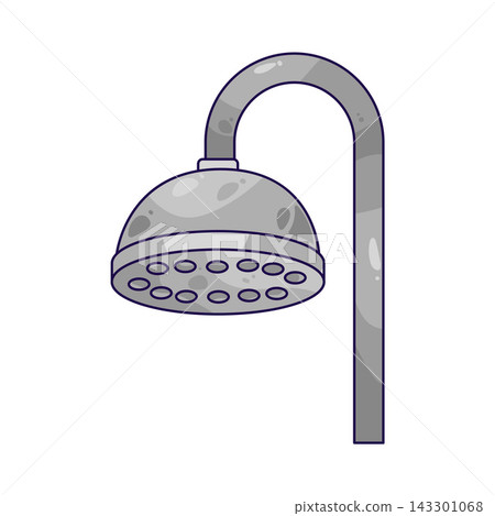 Illustration of Shower Illustration of Shower 143301068