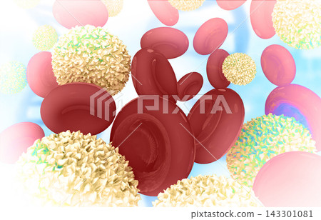 Virus in bloodstream 143301081