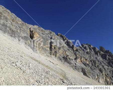 Partenkirchner Dreitorspitze mountain, Garmisch-Partenkirchen, in Bavaria, Germany Partenkirchner Dreitorspitze mountain, Garmisch-Partenkirchen, in Bavaria, Germany 143301301