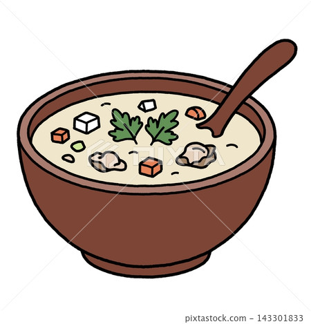 蛤蜊濃湯 蛤蜊濃湯 143301833