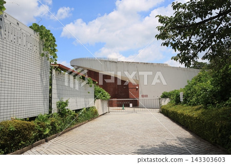 Omiya Park Swimming Stadium building Omiya Park Swimming Stadium building 143303603
