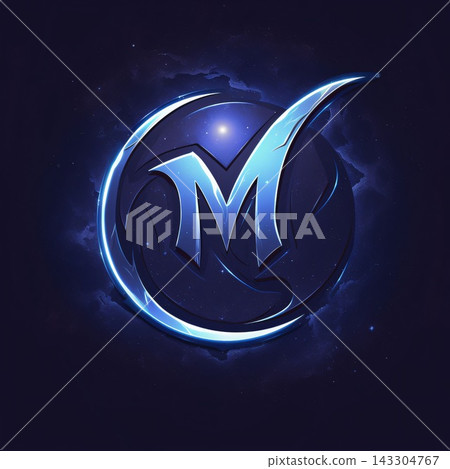 Zodiac sign M in space. Astrological horoscope. Zodiac sign M in space. Astrological horoscope. 143304767