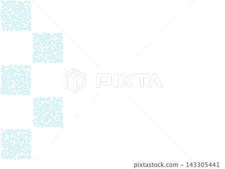 Heart pattern background Light blue solid color Heart 143305441