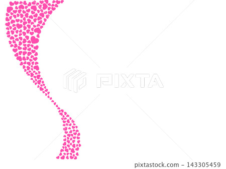 Heart pattern background Pink solid color Heart Heart pattern background Pink solid color Heart 143305459
