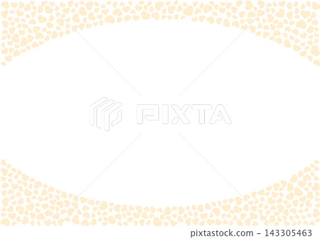 Heart pattern background Orange solid color Heart Heart pattern background Orange solid color Heart 143305463