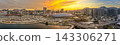 Hong Kong, July 10 2026 Golden Sunset Above Kai Tak Sports Park Skyline 143306271