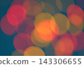 Abstract background with bokeh effect on a dark background. Christmas background with red blurred lights. 143306655