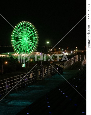 摩天輪和夜景 摩天輪和夜景 143306995