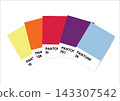 Color examples in row  multiple color selection 143307542