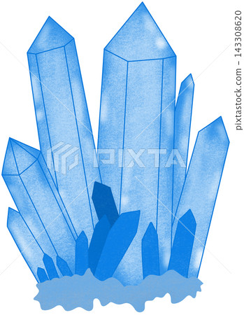 blue crystal gemstone blue crystal gemstone 143308620