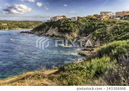 View over the coast of Santa Teresa Gallura, Sassari, Italy View over the coast of Santa Teresa Gallura, Sassari, Italy 143308986