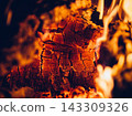 burning wood in the fire burning wood in the fire 143309326
