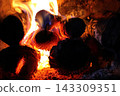 burning wood in the fireplace burning wood in the fireplace 143309351