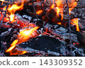 the fire burns in the grill the fire burns in the grill 143309352