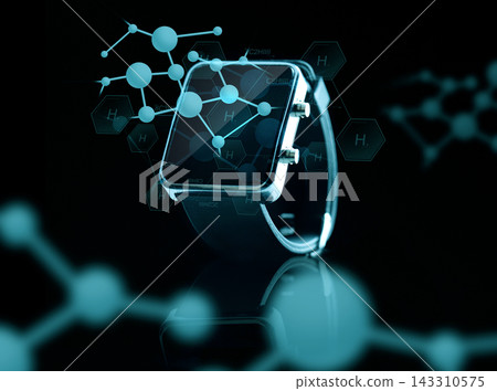 Smartwatch with Digital Molecular Health Technology Interface Smartwatch with Digital Molecular Health Technology Interface 143310575