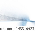 Abstract Blue Lines Background with Futuristic Light Motion 143310923