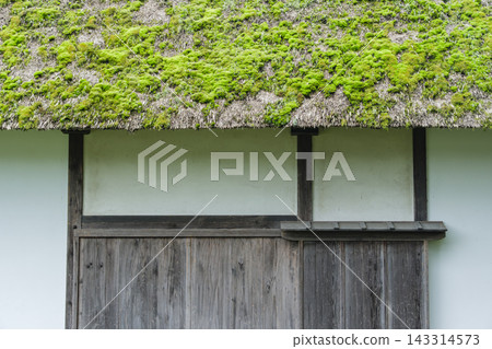 Moss on a roof 143314573