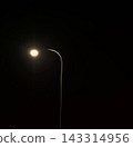 street lamp in the dark 143314956