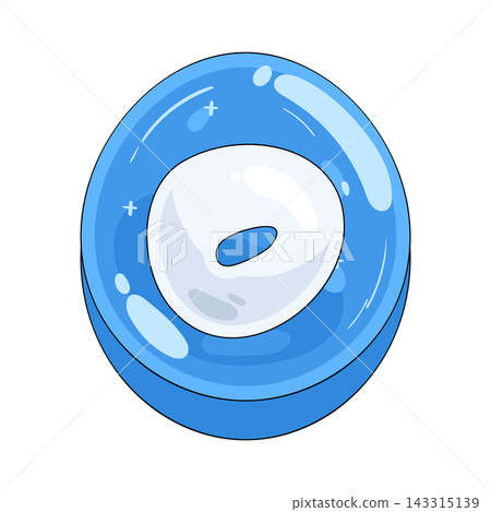 Illustration of keycap letter O Illustration of keycap letter O 143315139
