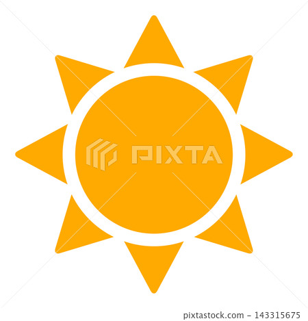 太陽圖示 太陽圖示 143315675