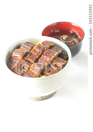 鰻魚飯和湯 鰻魚飯和湯 143315931