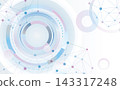 Business - Simple Circle Illustration Background 143317248