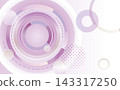 Business - Simple Circle Illustration Background 143317250