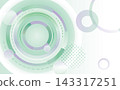 Business - Simple Circle Illustration Background 143317251