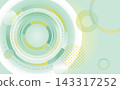 Business - Simple Circle Illustration Background 143317252