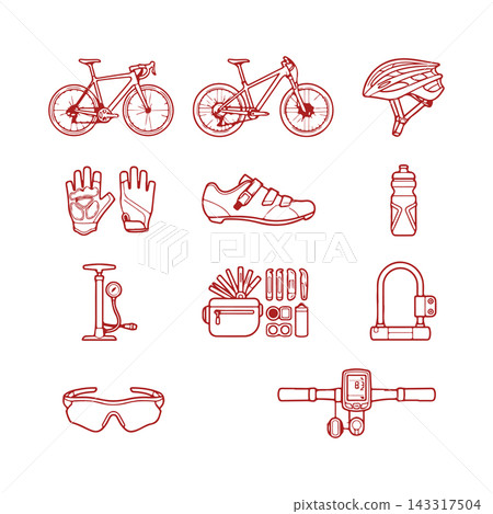 Cycling Equipment Collection Cycling Equipment Collection 143317504