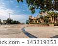 Phu Quoc, Vietnam - January 3 2026: Roman square ruins and warrior statues in Phu Quoc 143319353