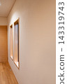 Corridor of a newly built house 143319743