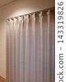 Newly made curtains 143319826
