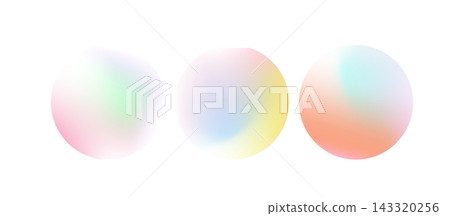 Abstract round watercolor gradient with noise grain texture Abstract round watercolor gradient with noise grain texture 143320256