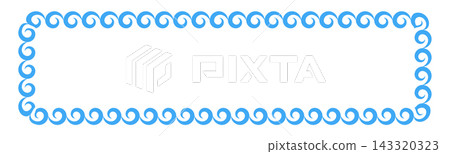 Ancient Greek border, old roman geometric frame Ancient Greek border, old roman geometric frame 143320323