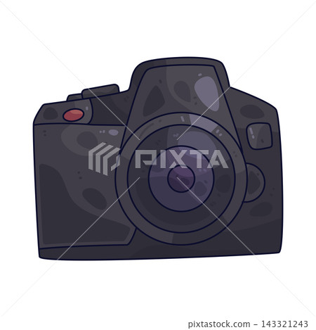 Illustration of DSLR Illustration of DSLR 143321243