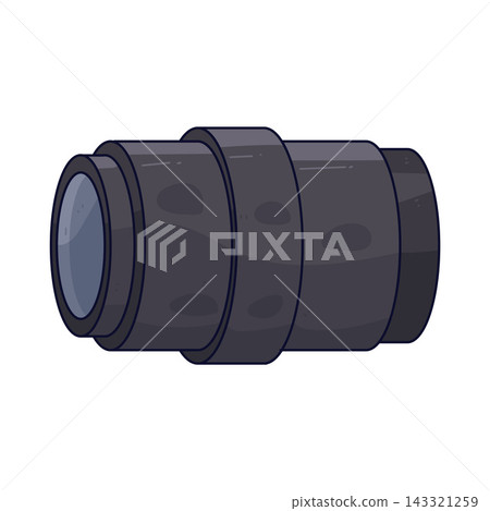 Illustration of Zoom Lens Illustration of Zoom Lens 143321259
