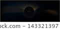 Abstract equalizer with a circle.  143321397