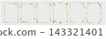 Beautiful and luxury gold line borders.  143321401