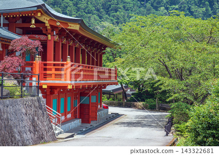 和歌山青岩通寺:阿彌陀殿及寺廟入口 和歌山青岩通寺:阿彌陀殿及寺廟入口 143322681
