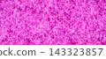 Pink and magenta mottled texture background with a fine granular pattern and irregular patches 143323857